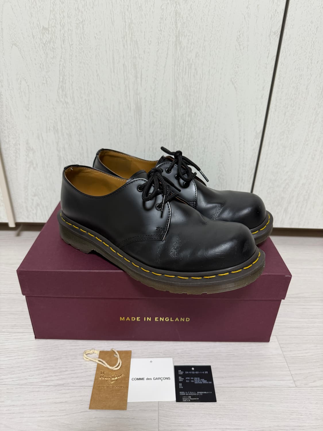 [42] 꼼데가르송 옴므 듀스/ X 닥터마틴 1461 상품이미지1