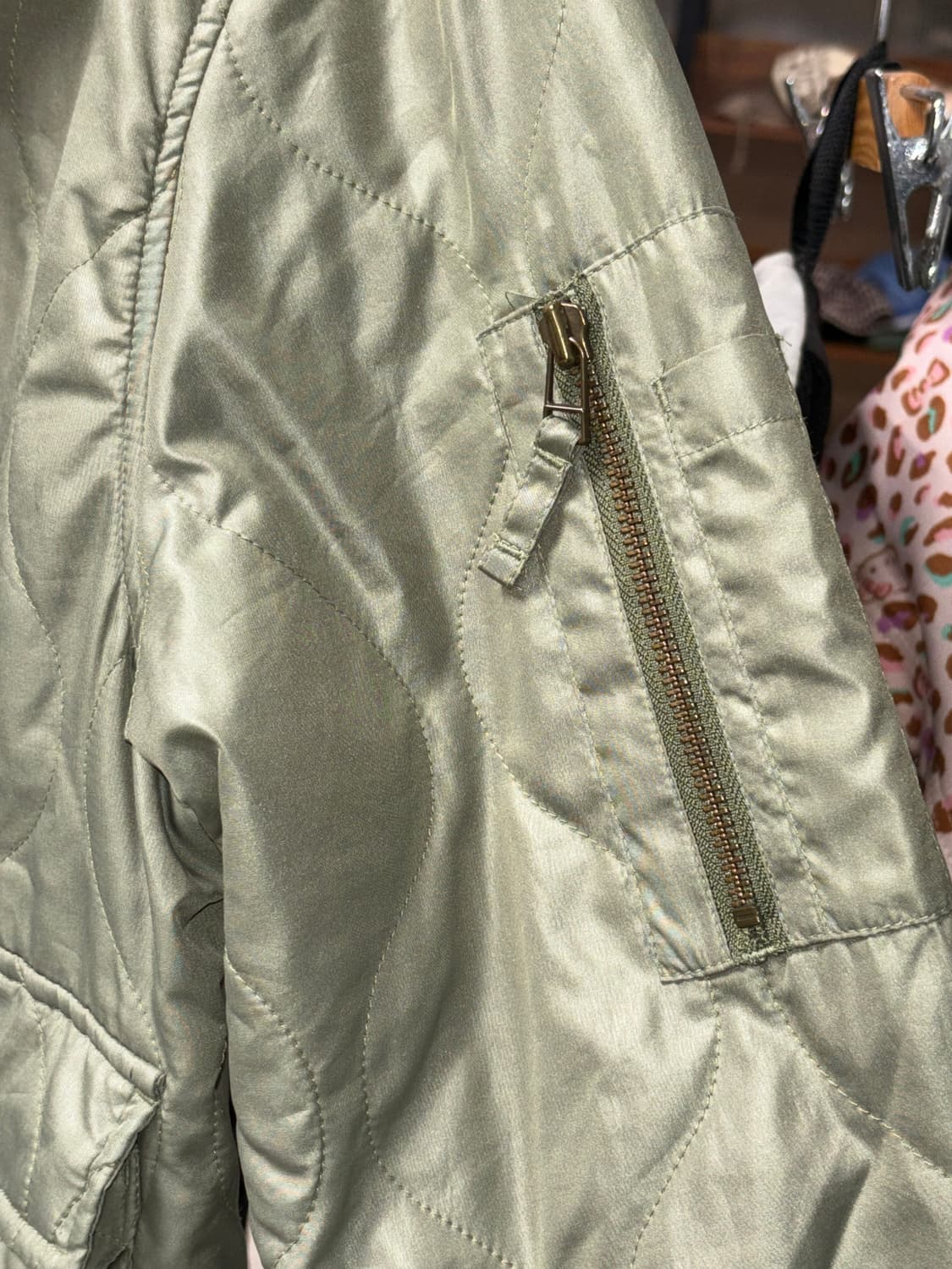 모시모 퀄팅 점퍼 상품이미지6