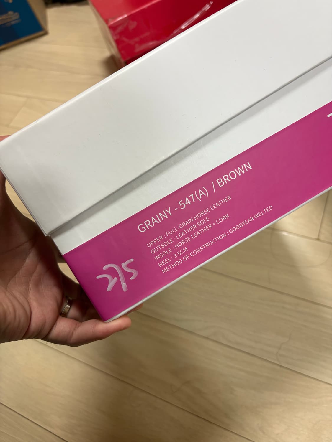 킨치 547 브라운 275 새상품 상품이미지2