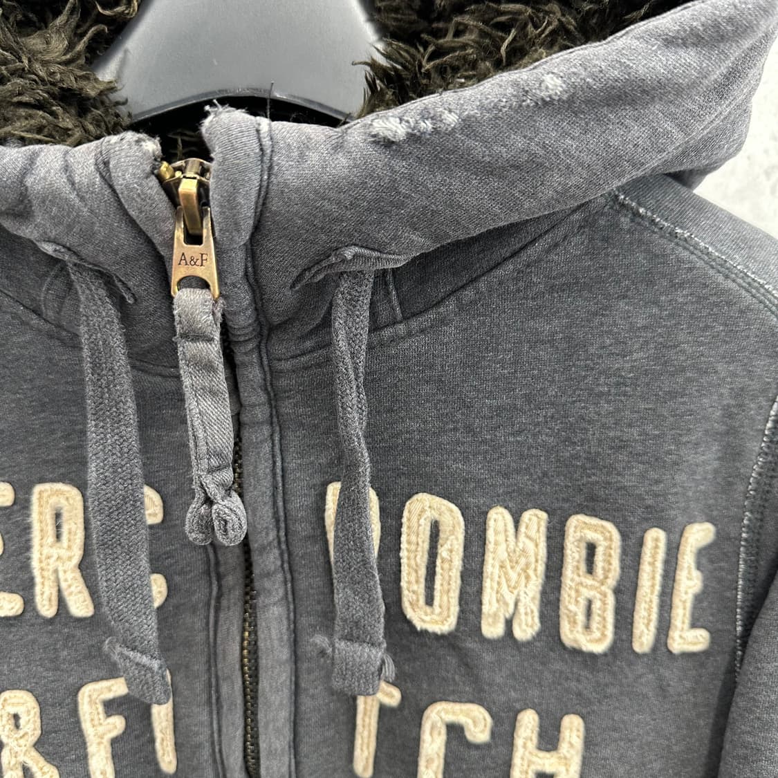 95 아베크롬비 울프죠 y2k 남자 후드집업 상품이미지6