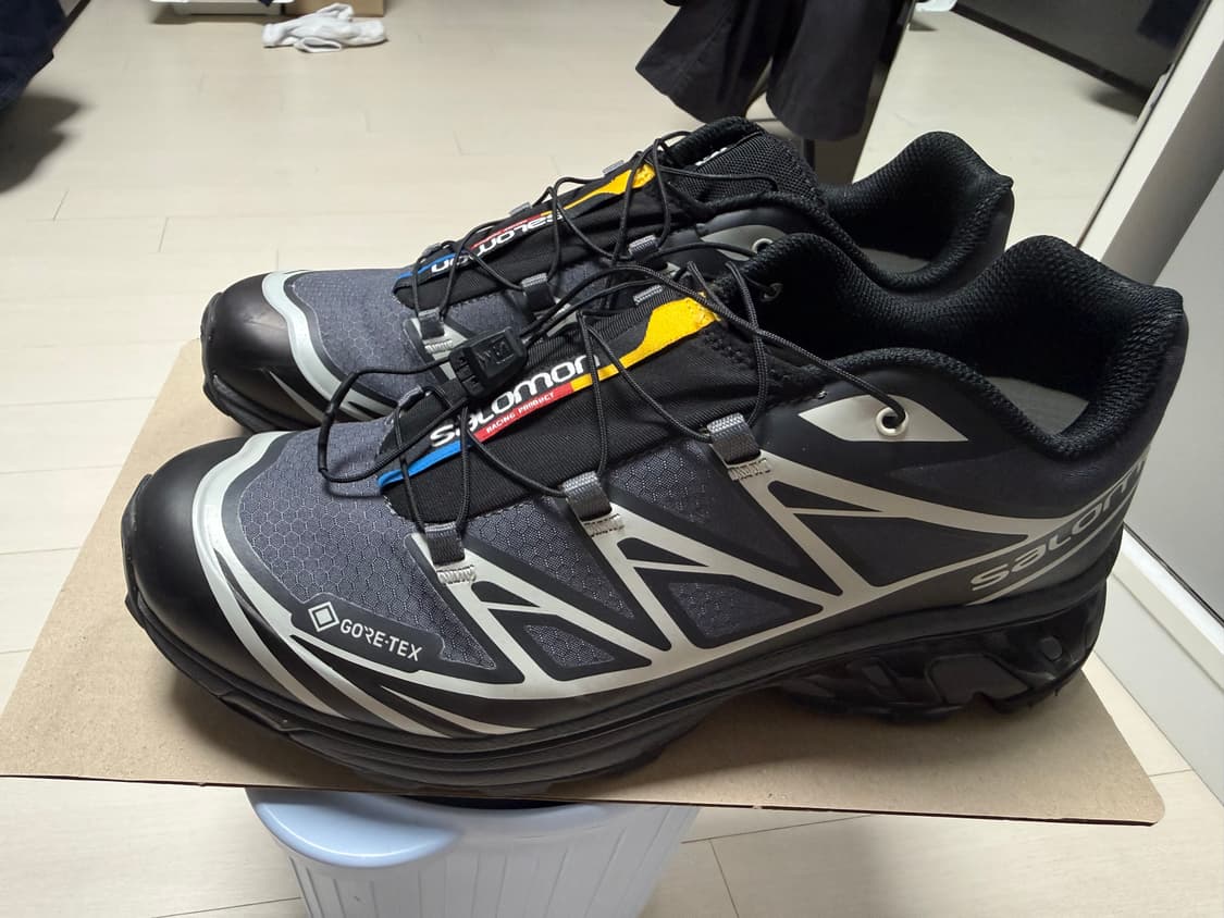 살로몬 xt-6 고어텍스 블랙 에보니 280 상품이미지5