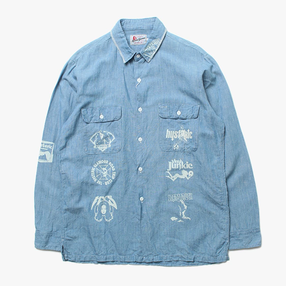  HYSTERIC GLAMOUR "Blue Shirts" 상품이미지1