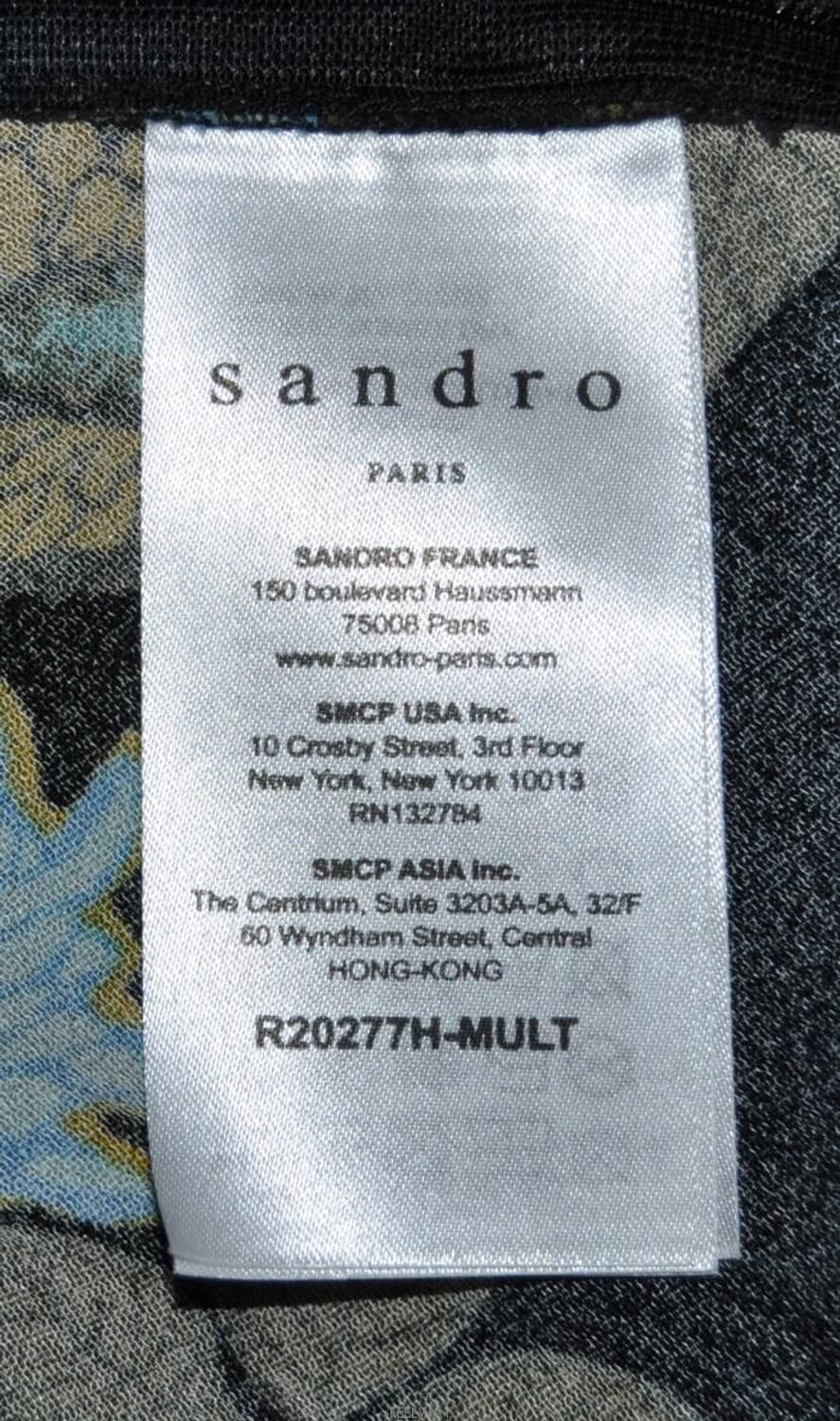 산드로/여성꽃무늬롱원피스(사이즈44) 상품이미지9