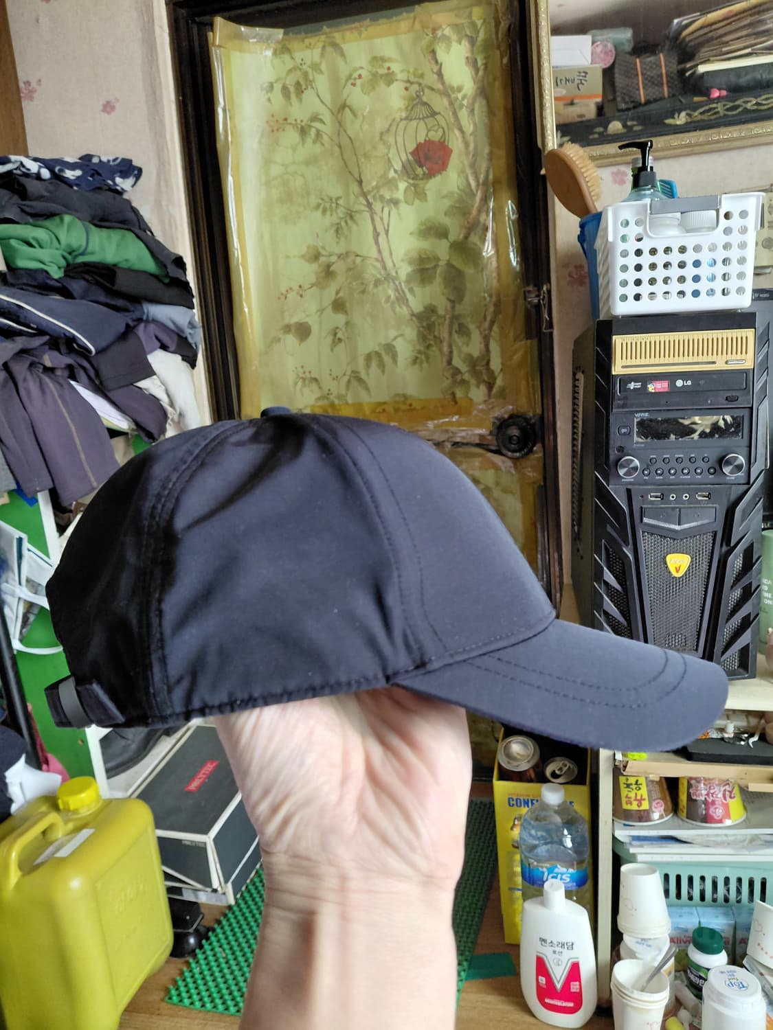 [코스]면,폴리 혼방 볼캡  상품이미지2