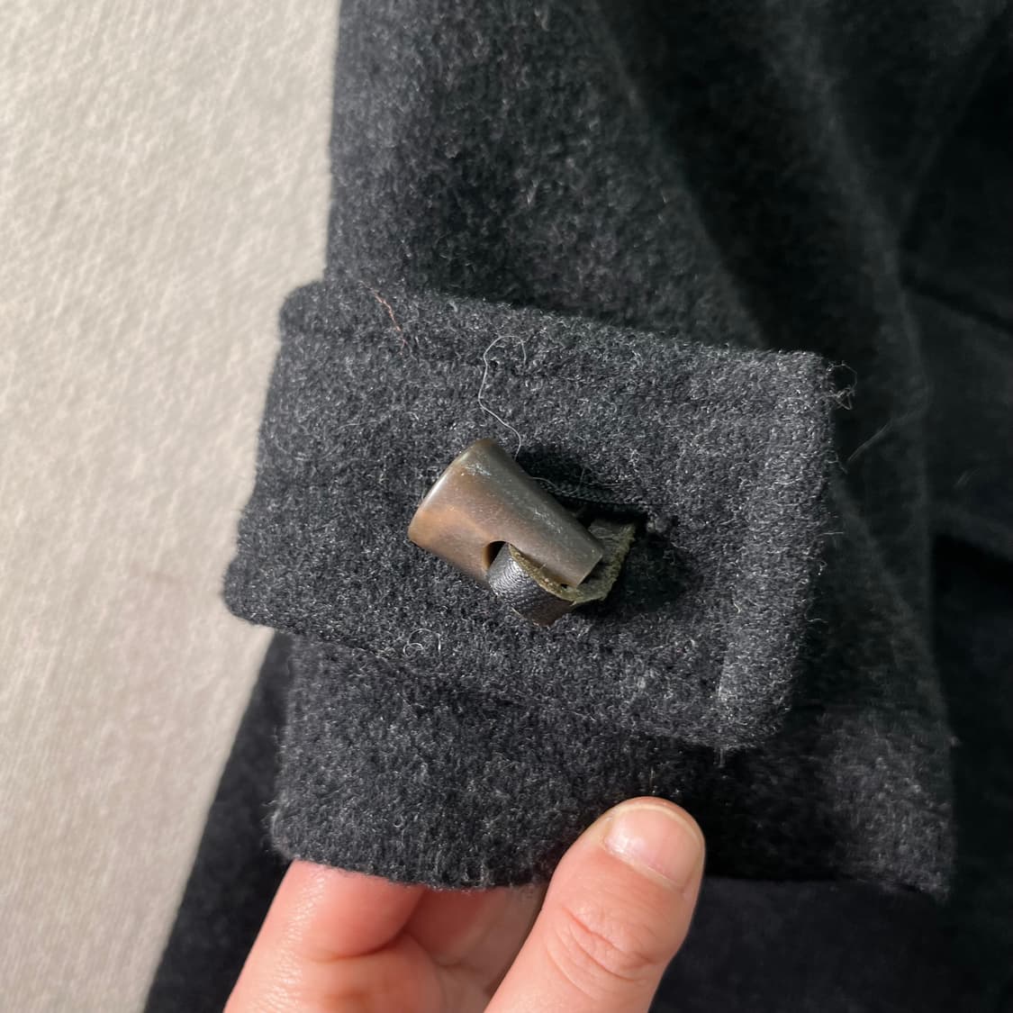 105 폴로랄프로렌 울 떡볶이 후드 코트 상품이미지5