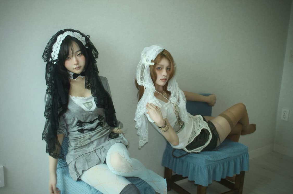 Grunge Military Trim Dress 상품이미지3