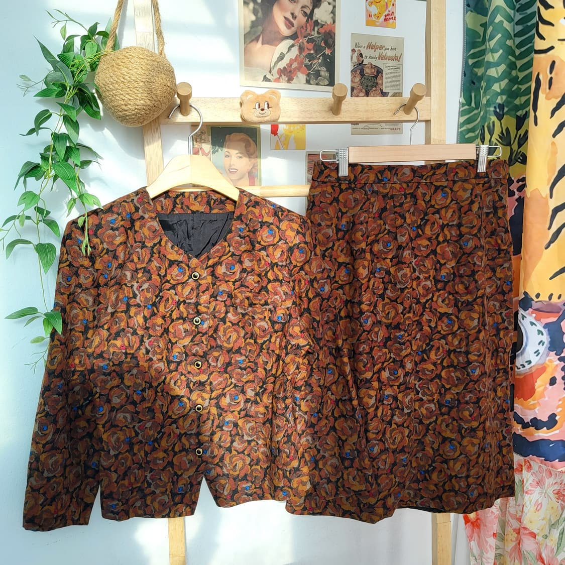 빈티지 플라워 셋업 상품이미지8