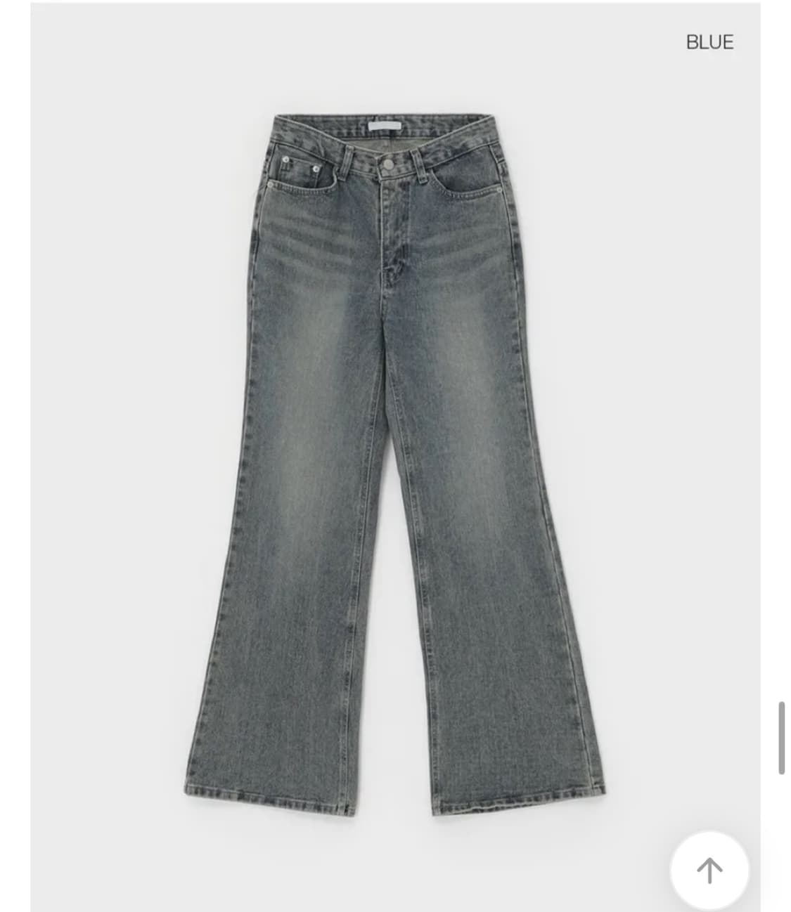 블랙업 샤타링 와이드 부츠컷 팬츠 상품이미지2