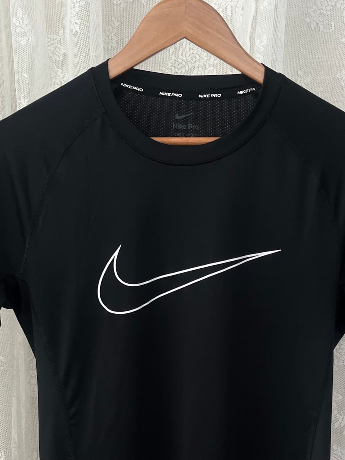 2XL) 나이키 드라이핏 타이트 반팔 티셔츠 스우시 상품이미지2