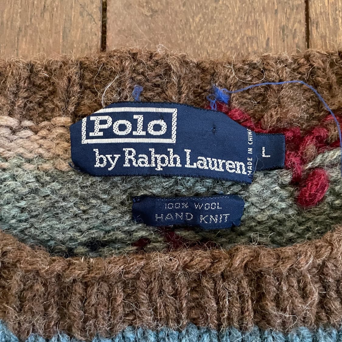90’s 폴로 랄프로렌 칸예 웨스트 니트 상품이미지4