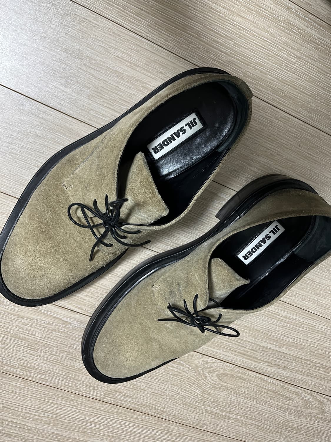 질샌더 스웨이드 더비 40 1/2 상품이미지2