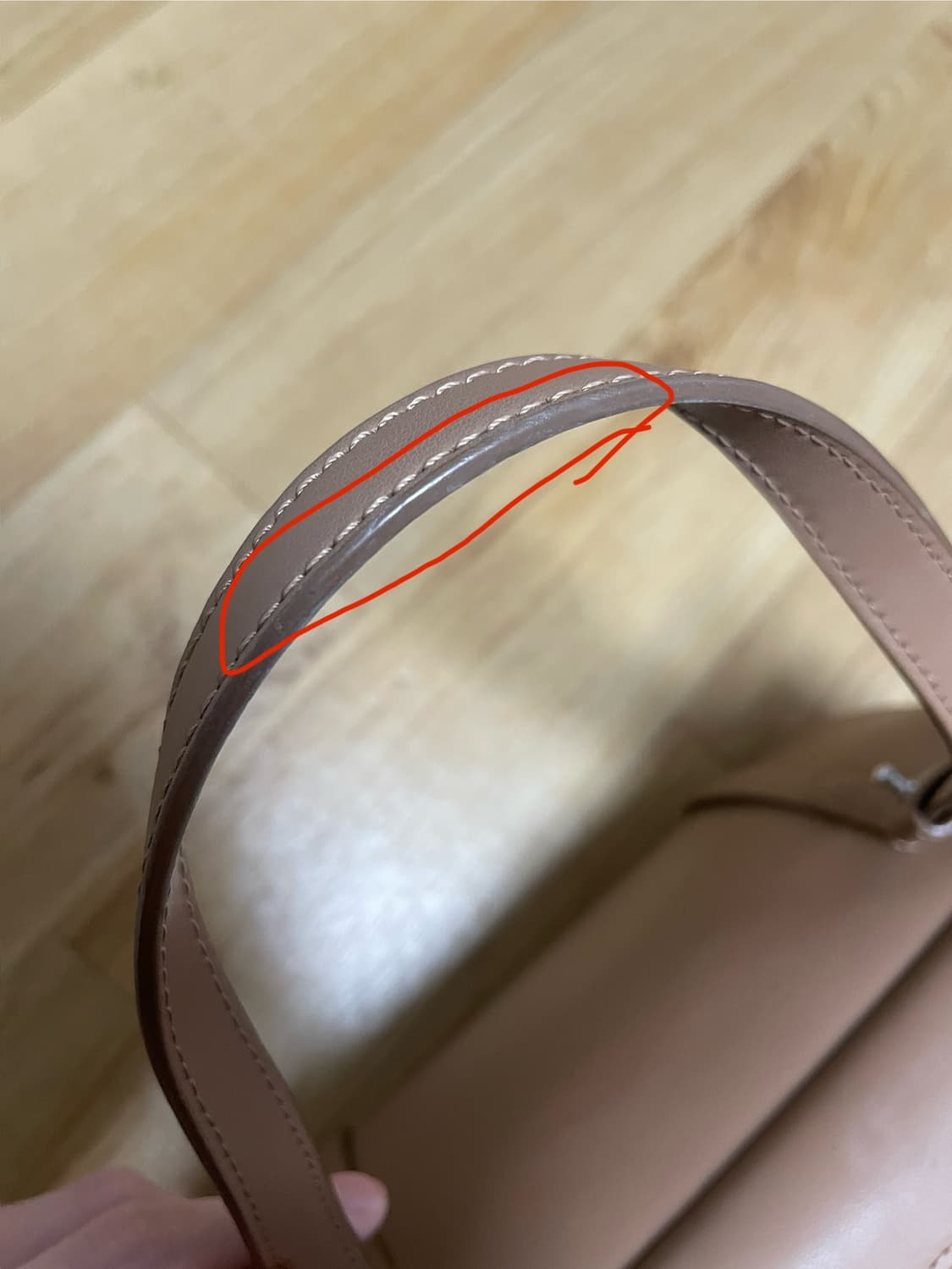 몽드몽드 소프트박스 토트백 카푸치노 상품이미지7