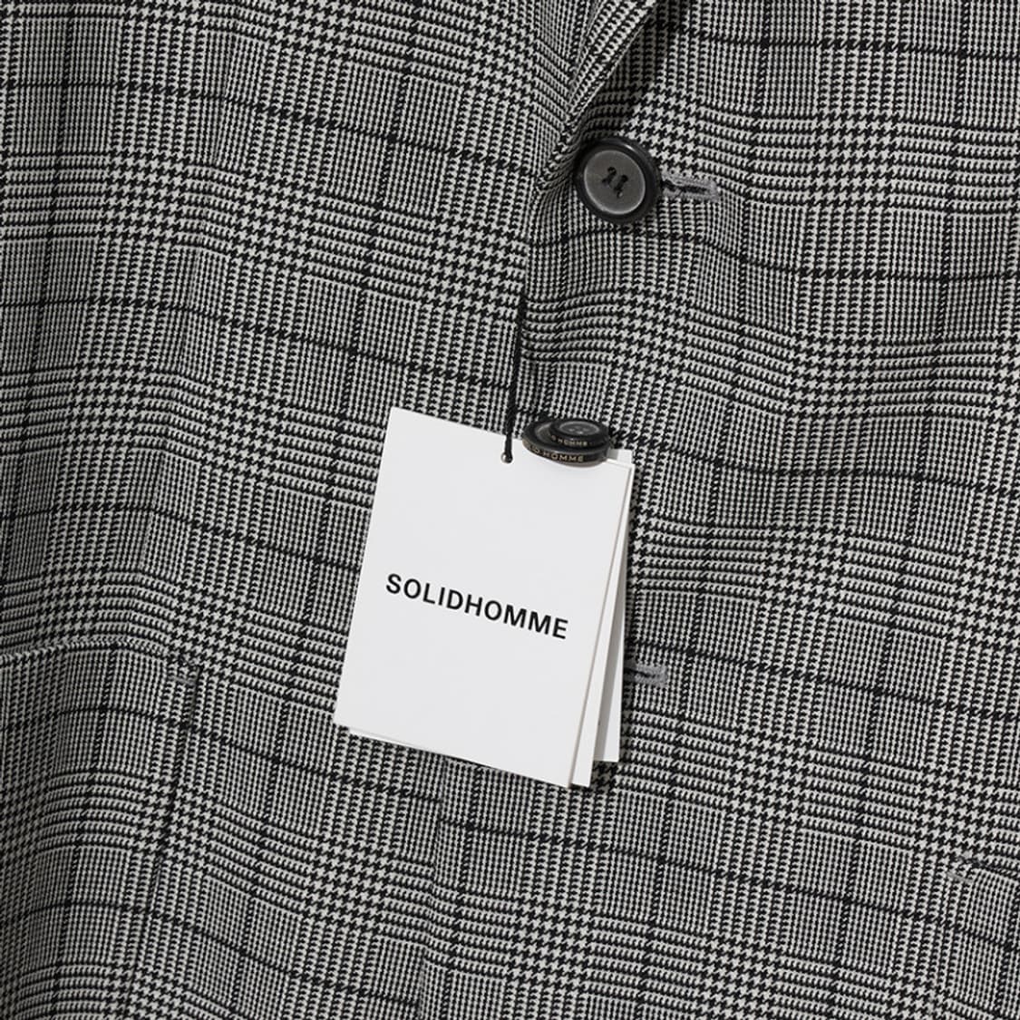 솔리드옴므 오버핏 체크 블레이저 (S202CJ18920H)_46 상품이미지4