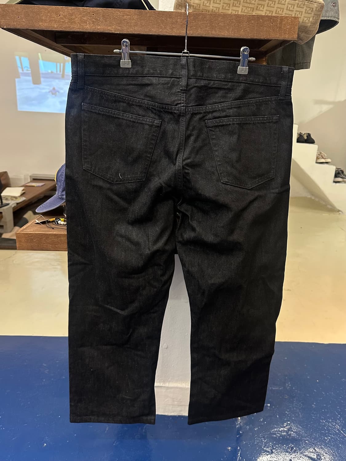 핼무트랭 x 유니클로 블랙 데님팬츠 상품이미지6