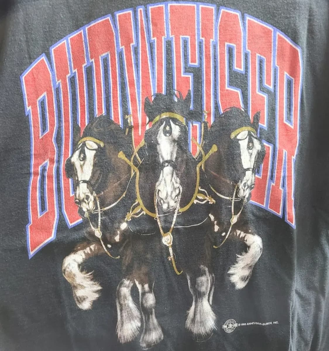 1995 버드와이저 빈티지티셔츠 상품이미지2
