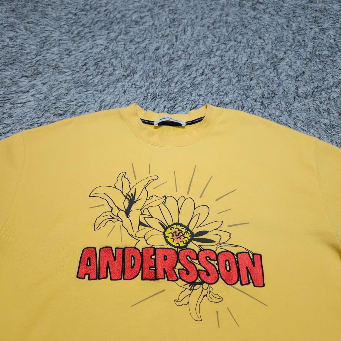 앤더슨벨) L 남자 루즈핏 맨투맨티셔츠 / 왕눈이샵 상품이미지3