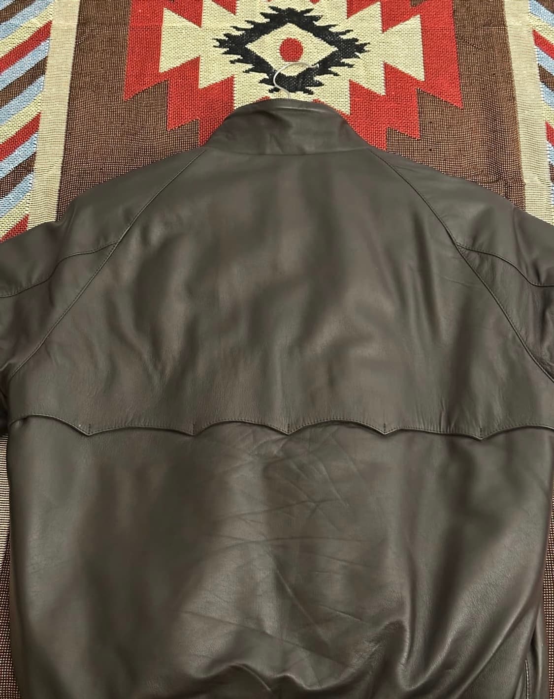 바라쿠타 G9 레더 자켓 다크브라운 (40) 상품이미지6