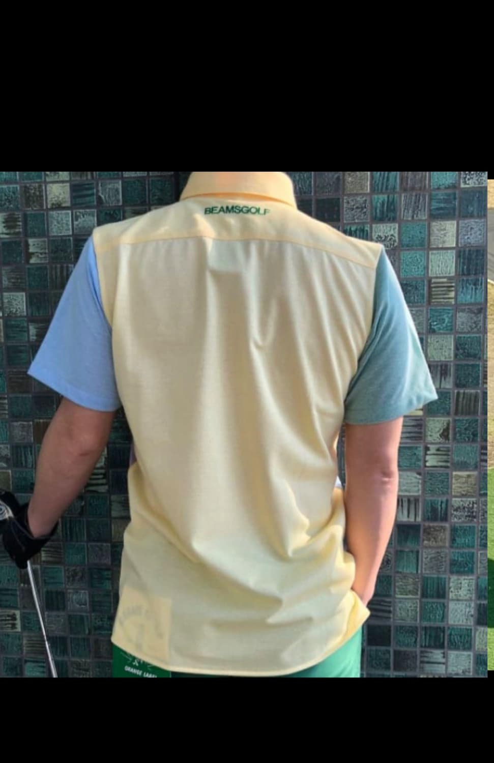 일본판 BEAMS 빔즈골프 반팔 PK 셔츠 카라티 상품이미지4