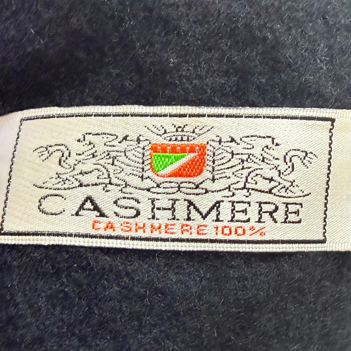 [캐시미어 100%] 기 라로쉬 블랙 숄 머플러 목도리 상품이미지4