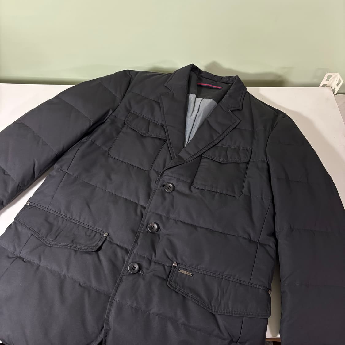 95 M PAT 팻 블랙 구스다운 패딩블레이져 상품이미지2