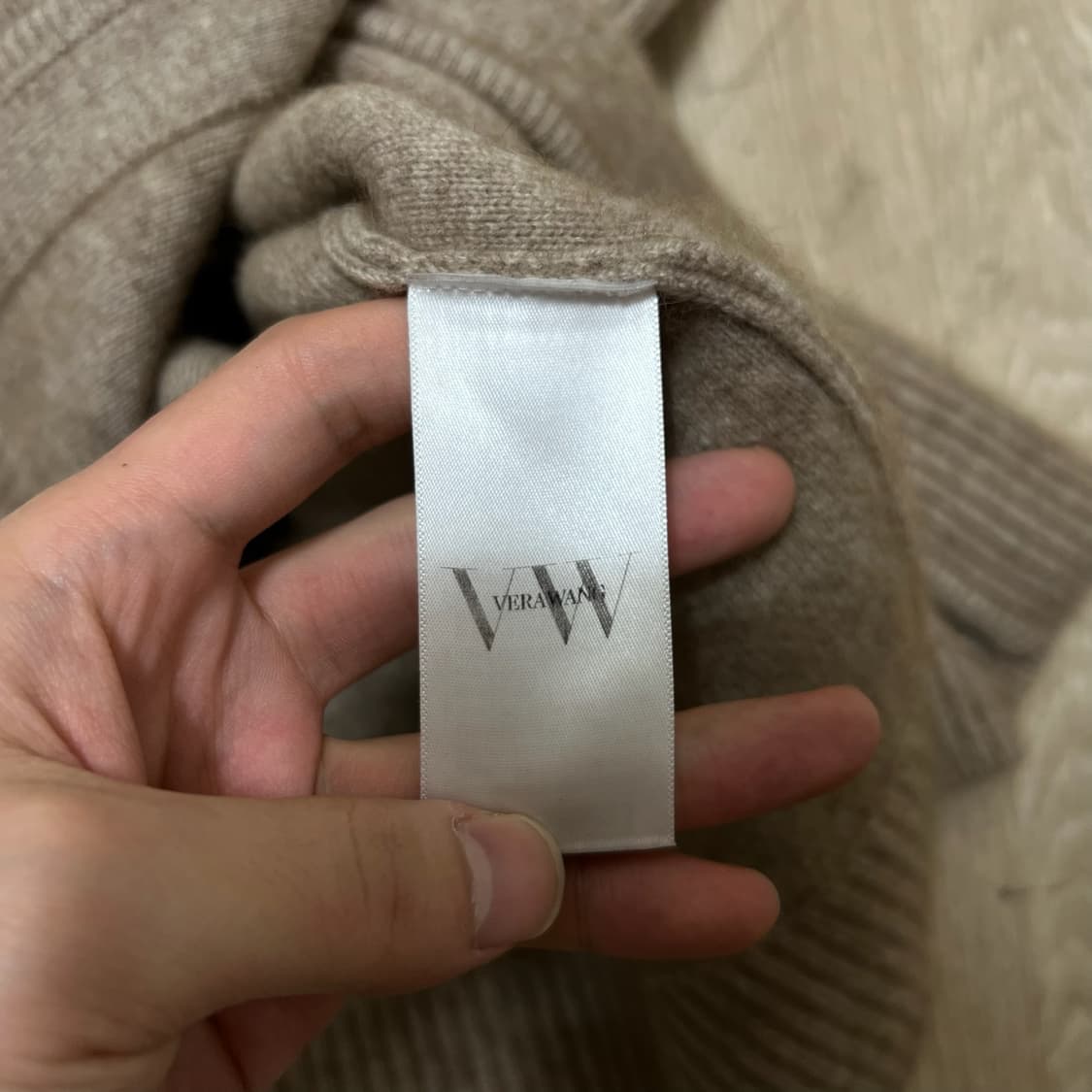베라왕 여성 클래식 모직 니트 코트 55 상품이미지5