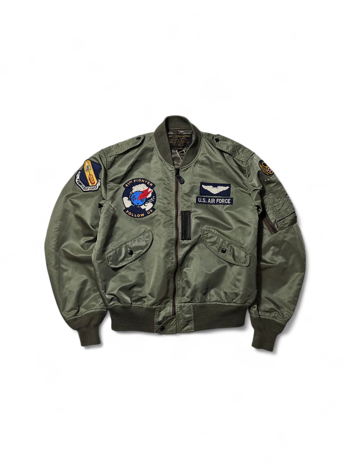 미공군 L2B 플라이트 자켓 항공점퍼 XL  상품이미지1