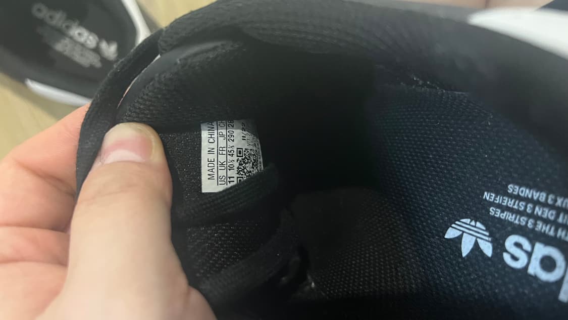 아디다스 , 슈퍼스타 ( 블랙 / 290 ) 상품이미지4