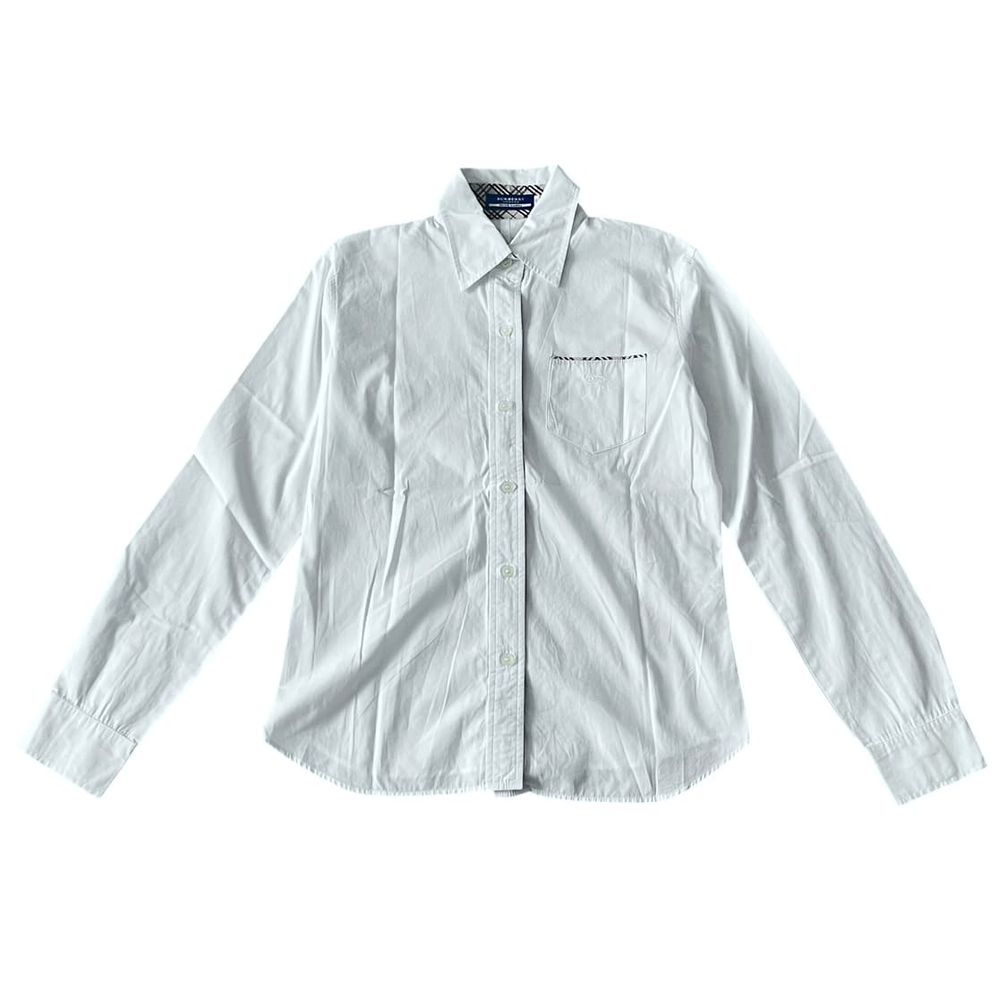 버버리 런던 블루 라벨 화이트 셔츠 38 상품이미지1