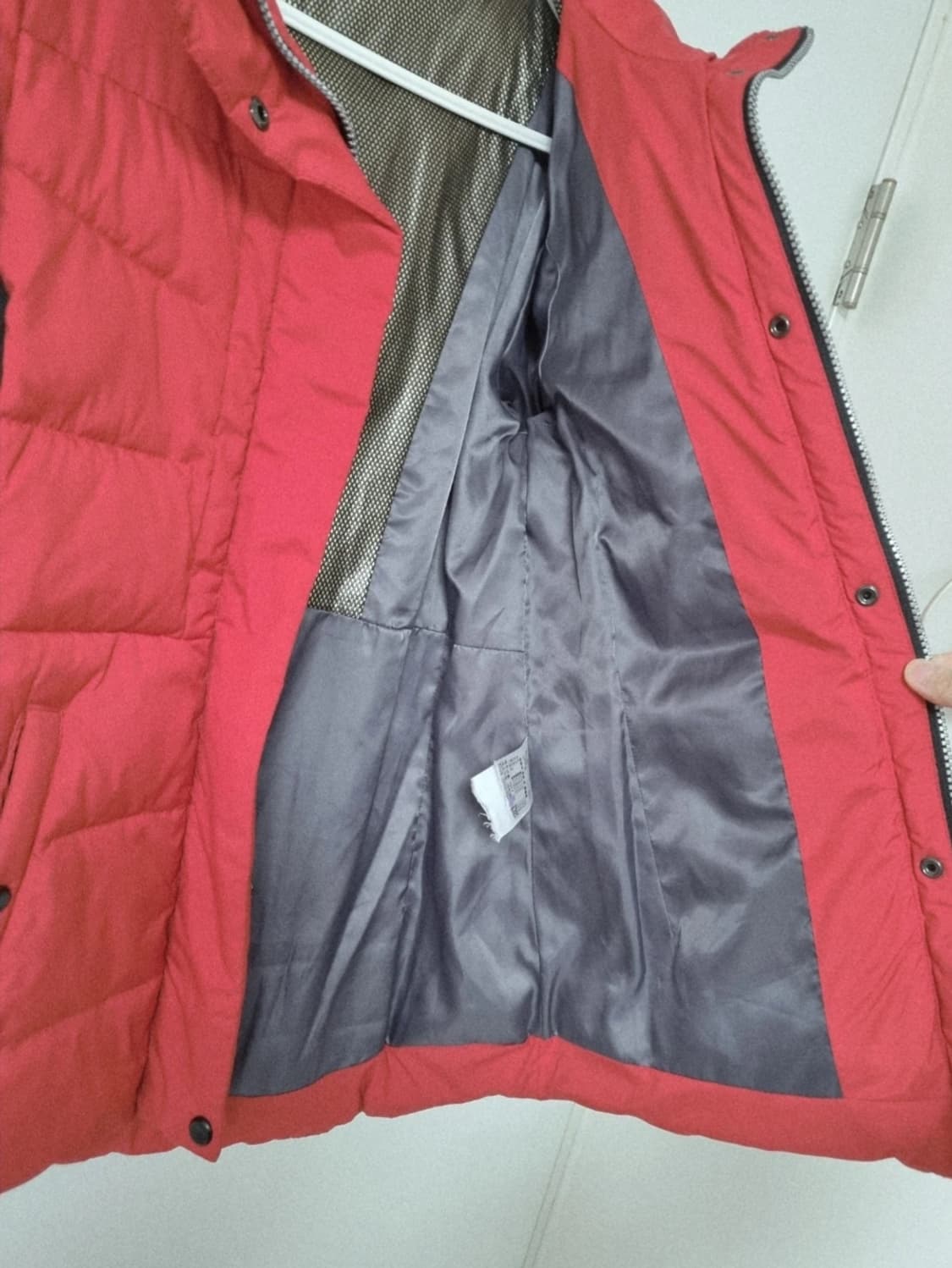 푸마 여성 패딩 점퍼 레드 S, XS 상품이미지7