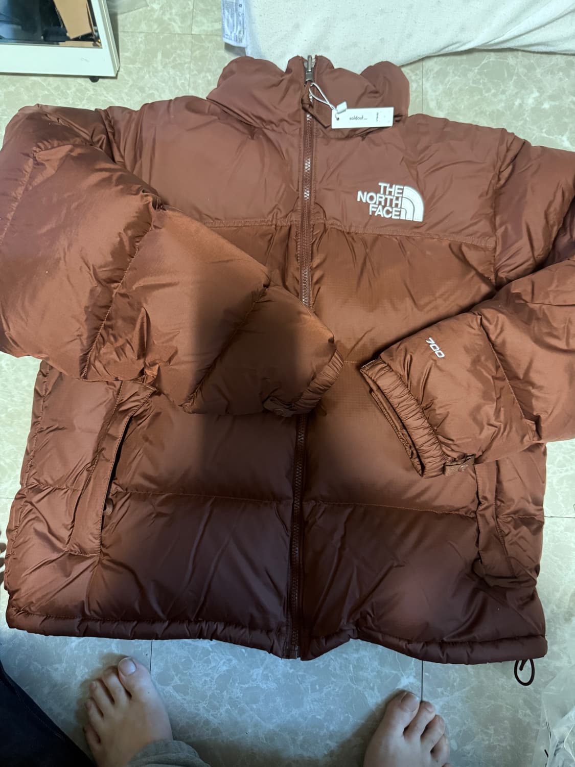 L사이즈 노스페이스 1996 레트로 눕시 다크오크 상품이미지1