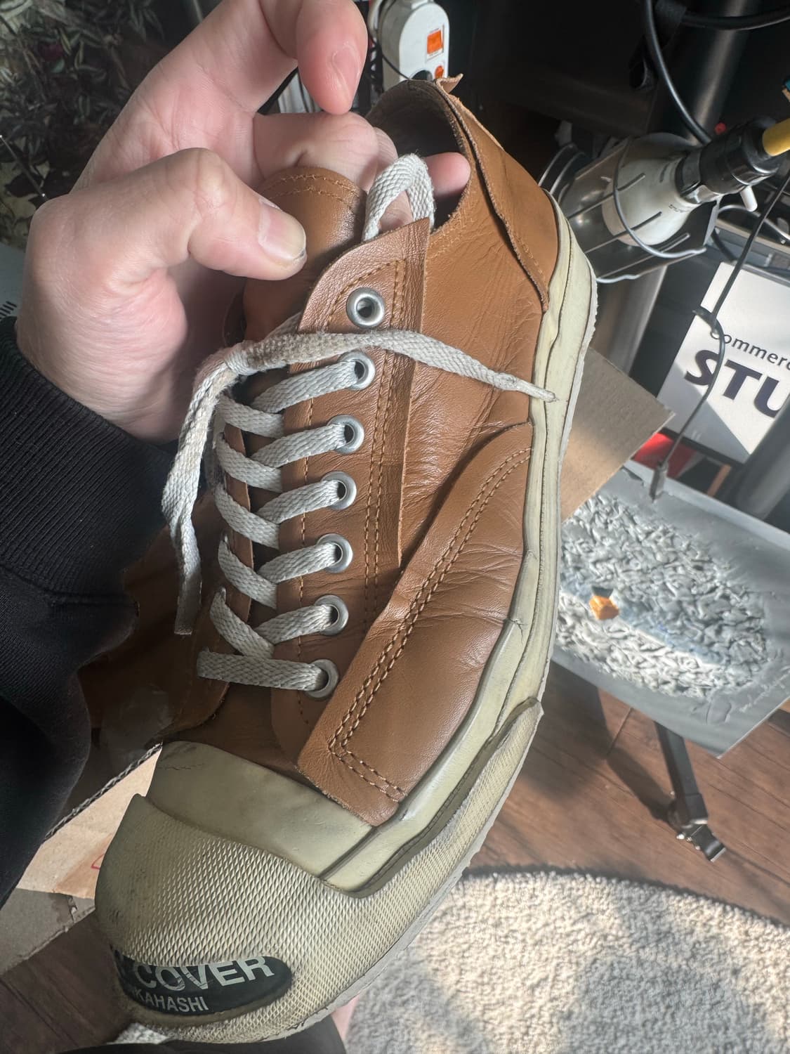 언더커버 25주년 레더 잭퍼셀 (비브람솔 보강) 상품이미지6