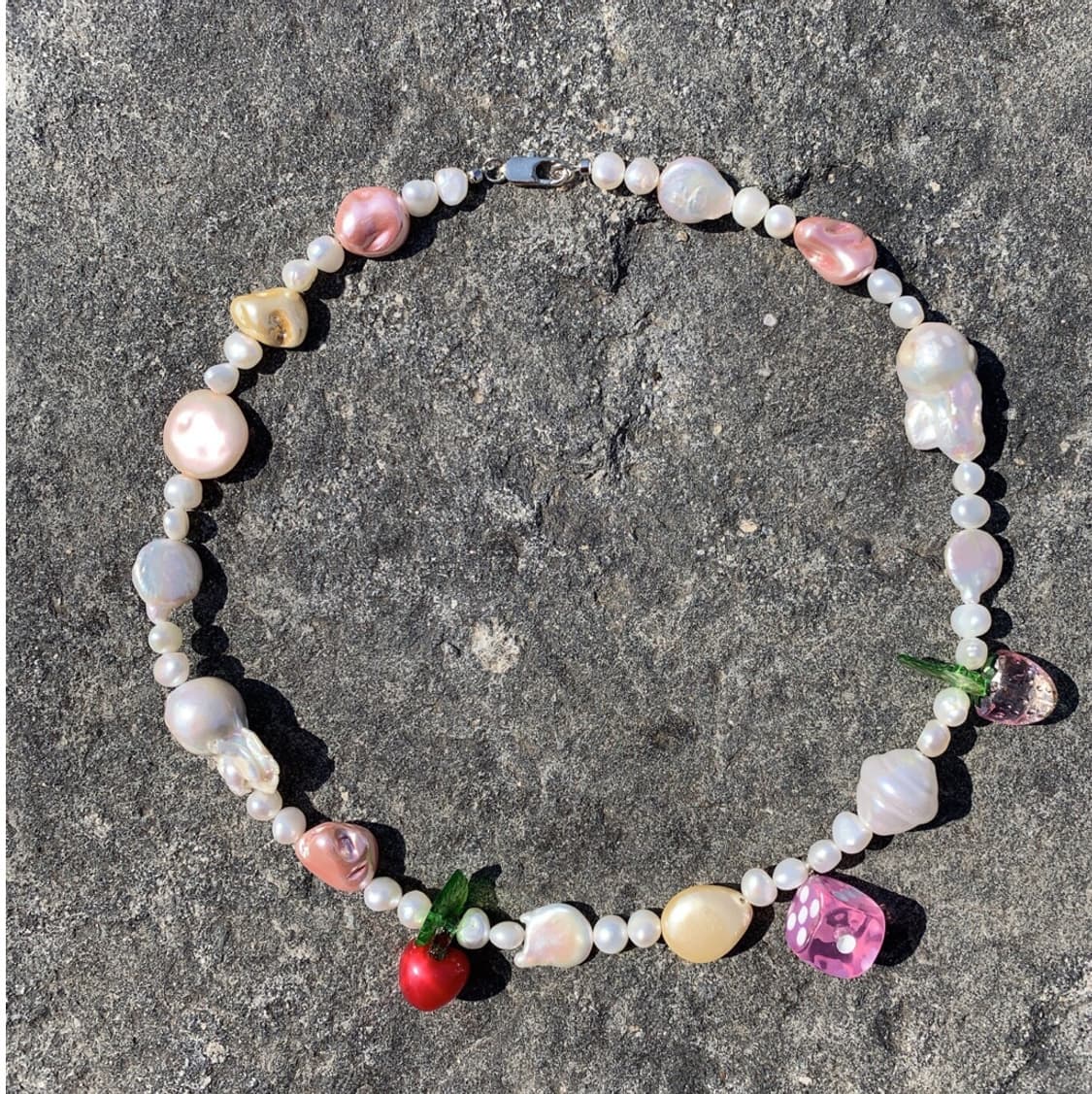 허자보이 Fruity pearl necklace 상품이미지3