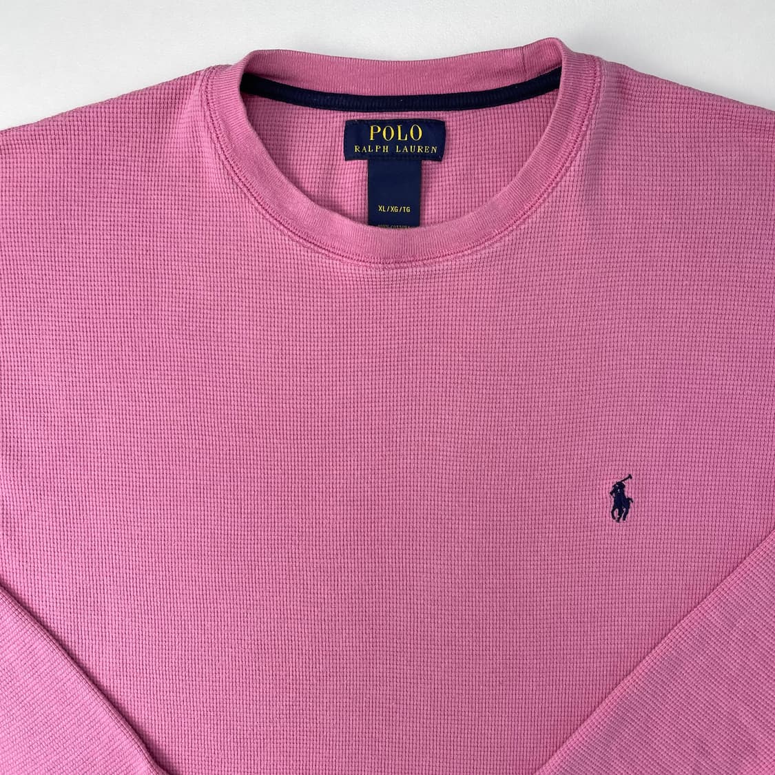 폴로 랄프로렌 와플 긴팔  티셔츠 xl 상품이미지3