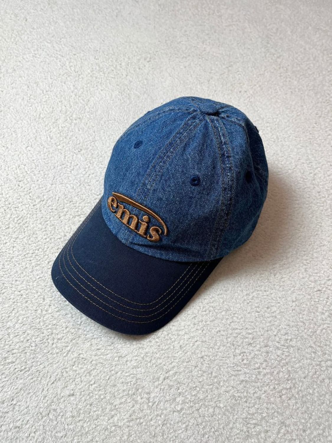 이미스 24FW 워시드 데님 볼캡 A1815 상품이미지1