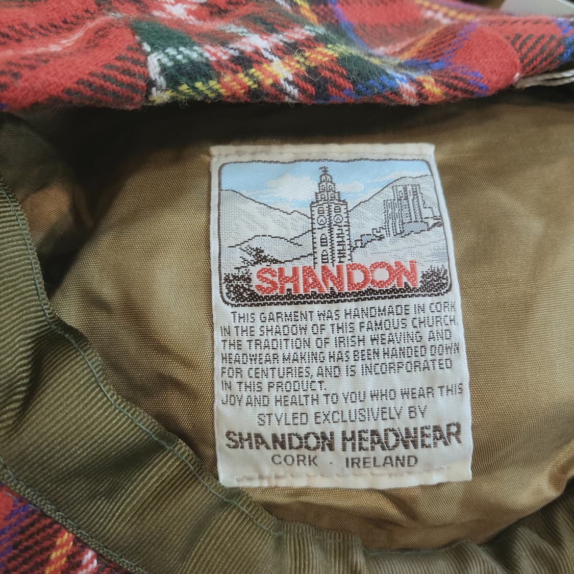 세인트 앤드류스 타탄체크 헌팅캡 상품이미지3