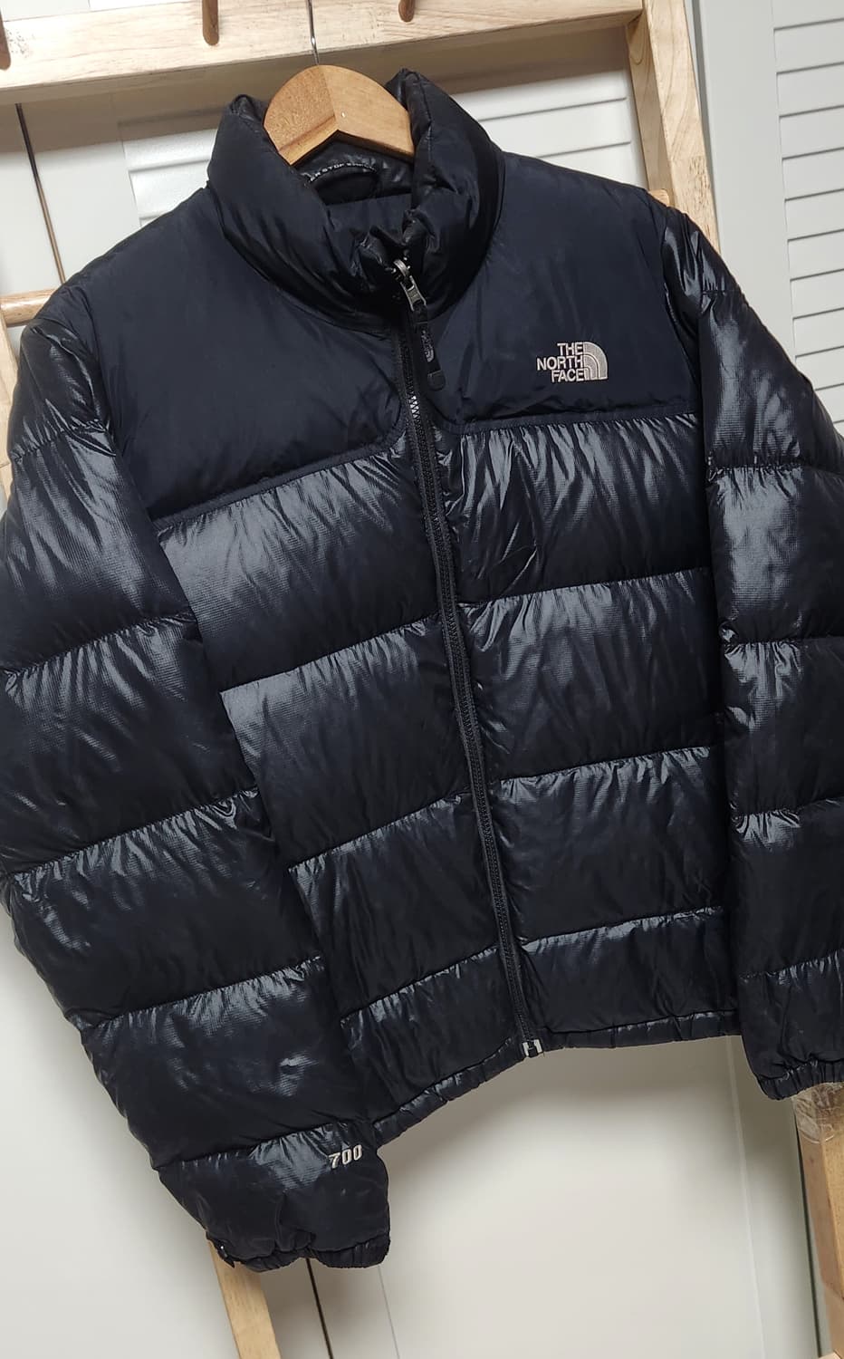 노스페이스 700 눕시 블랙 패딩 자켓 상품이미지3