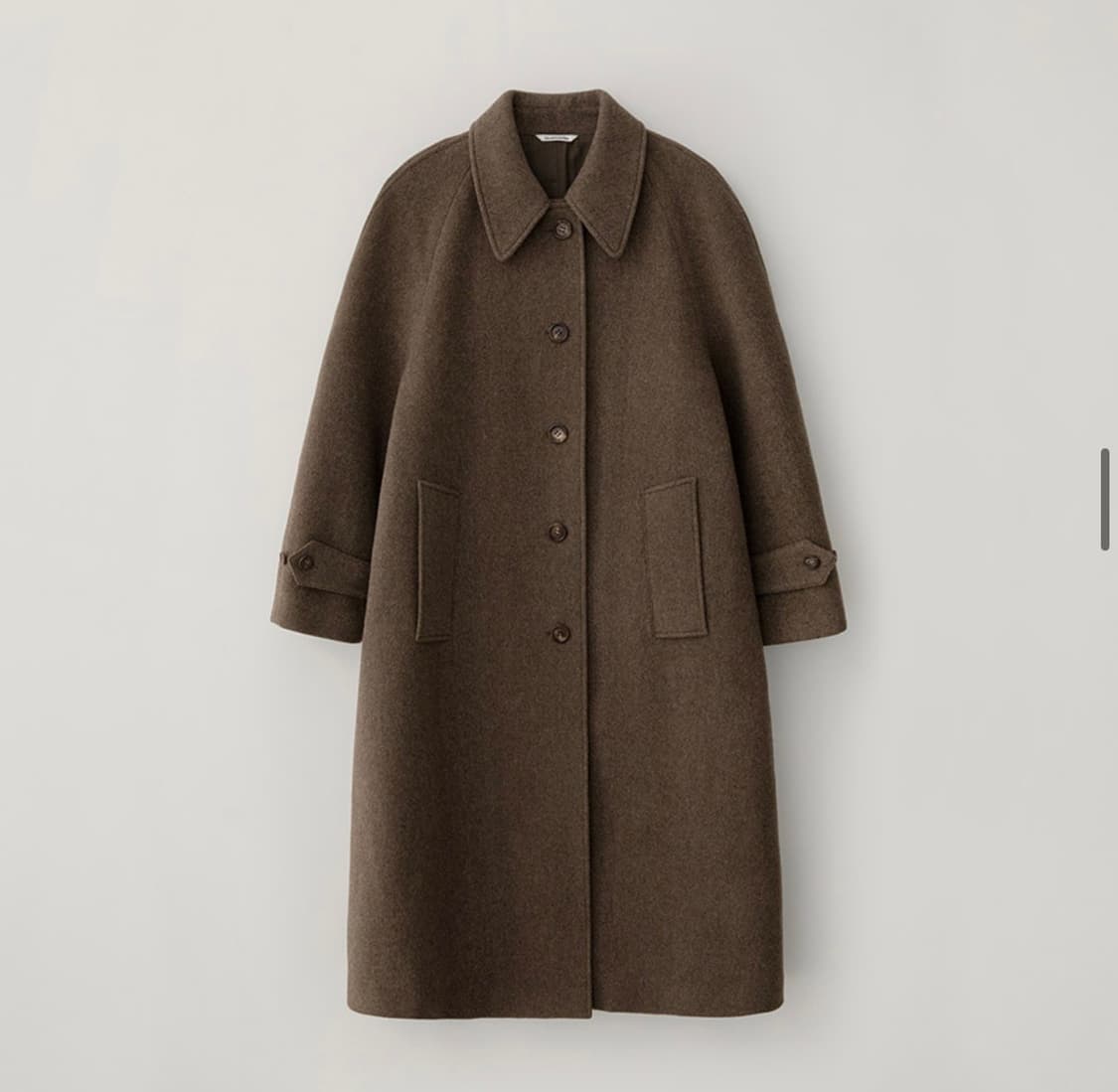 블랭크룸 우먼 엘리코트 브라운 상품이미지5