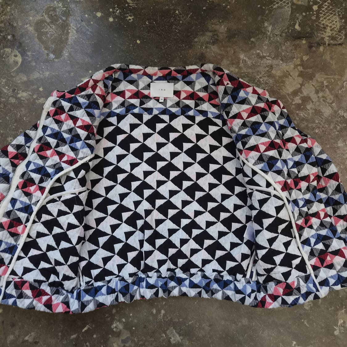 36) IRO 이로 자켓 블루종 점퍼 상품이미지5