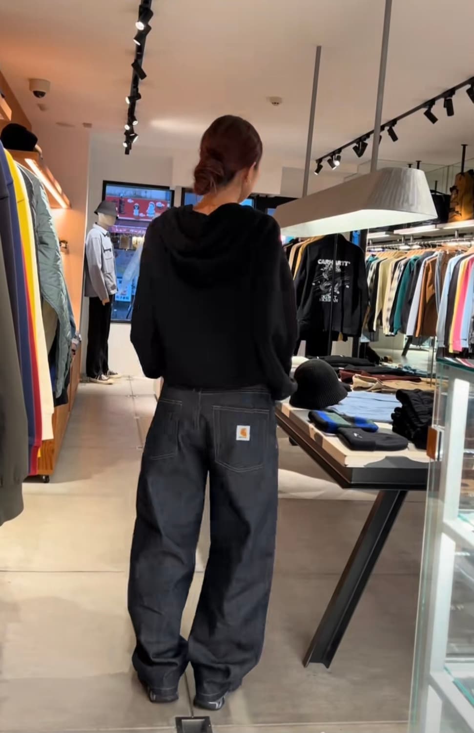 칼하트 데님 브랜든 리지드 블루 xs 상품이미지1