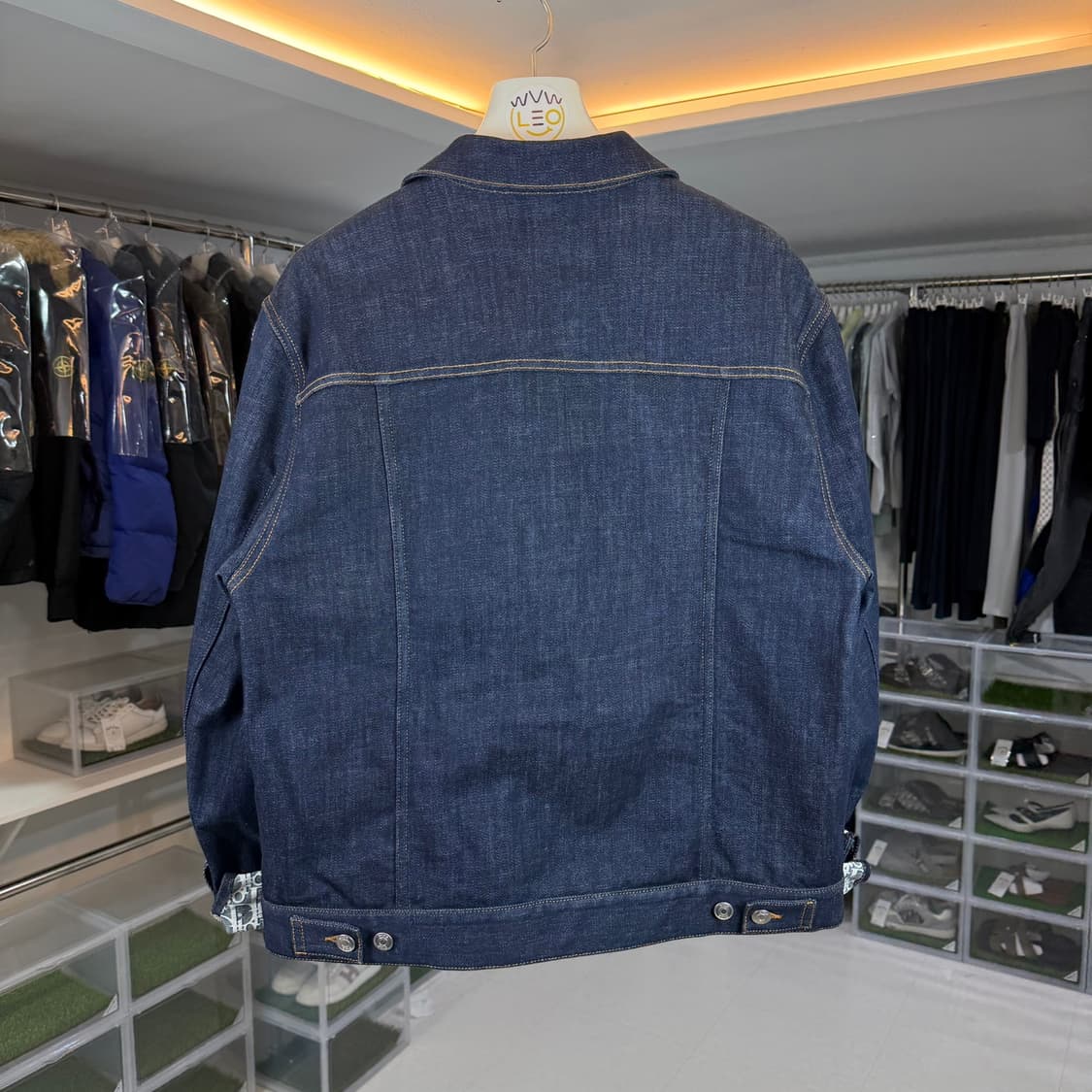 [리오브] 디올 오블리크 자카드 데님 자켓 상품이미지2