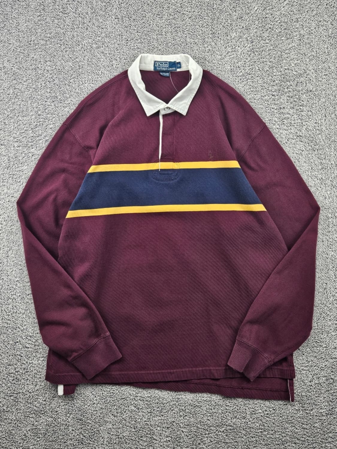 폴로랄프로렌 체스트 스트라이프 럭비 티셔츠 ( XL ) / 11766  상품이미지2
