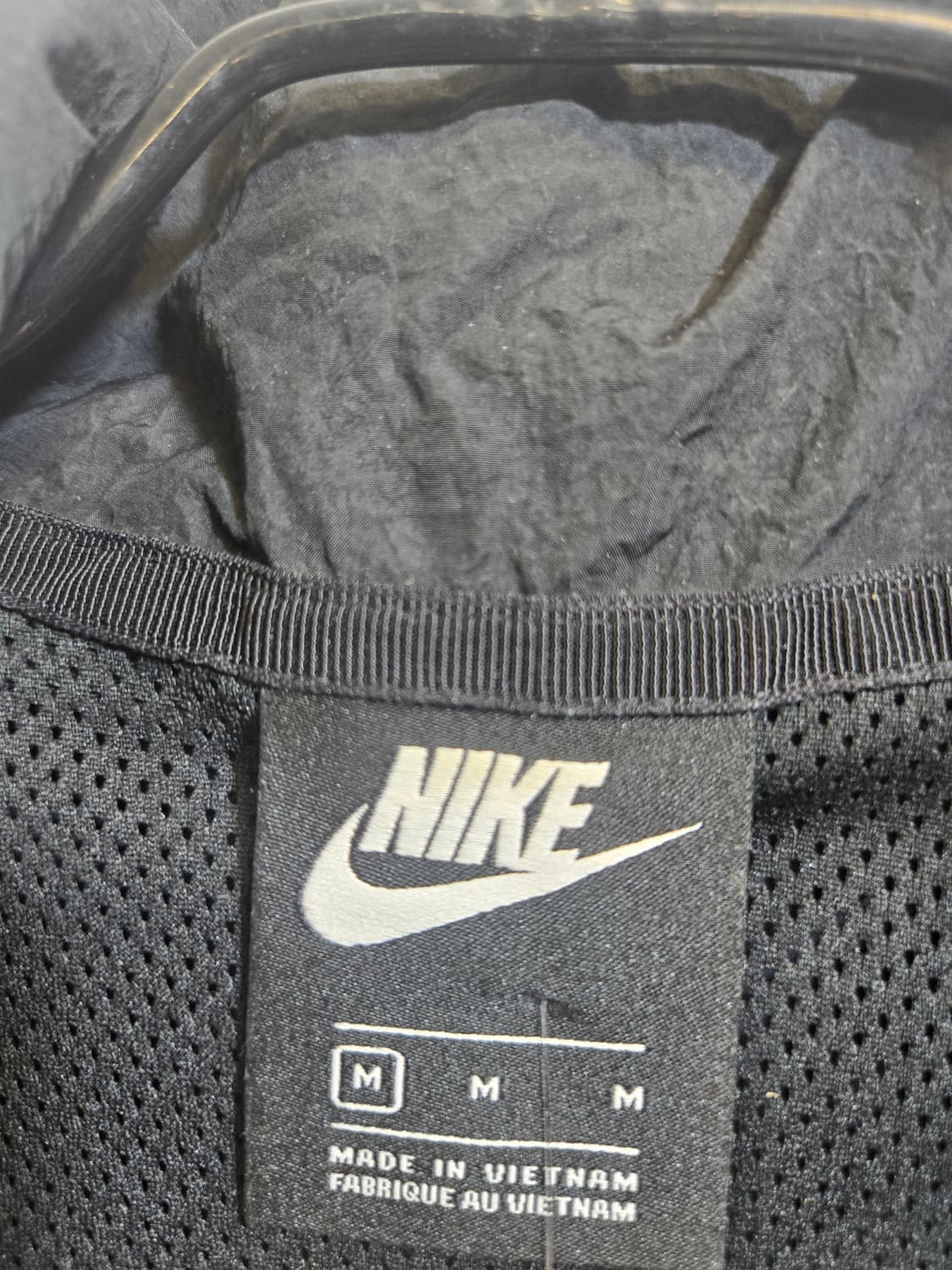 나이키 빅스우시 블랙/화이트 바람막이 상품이미지2