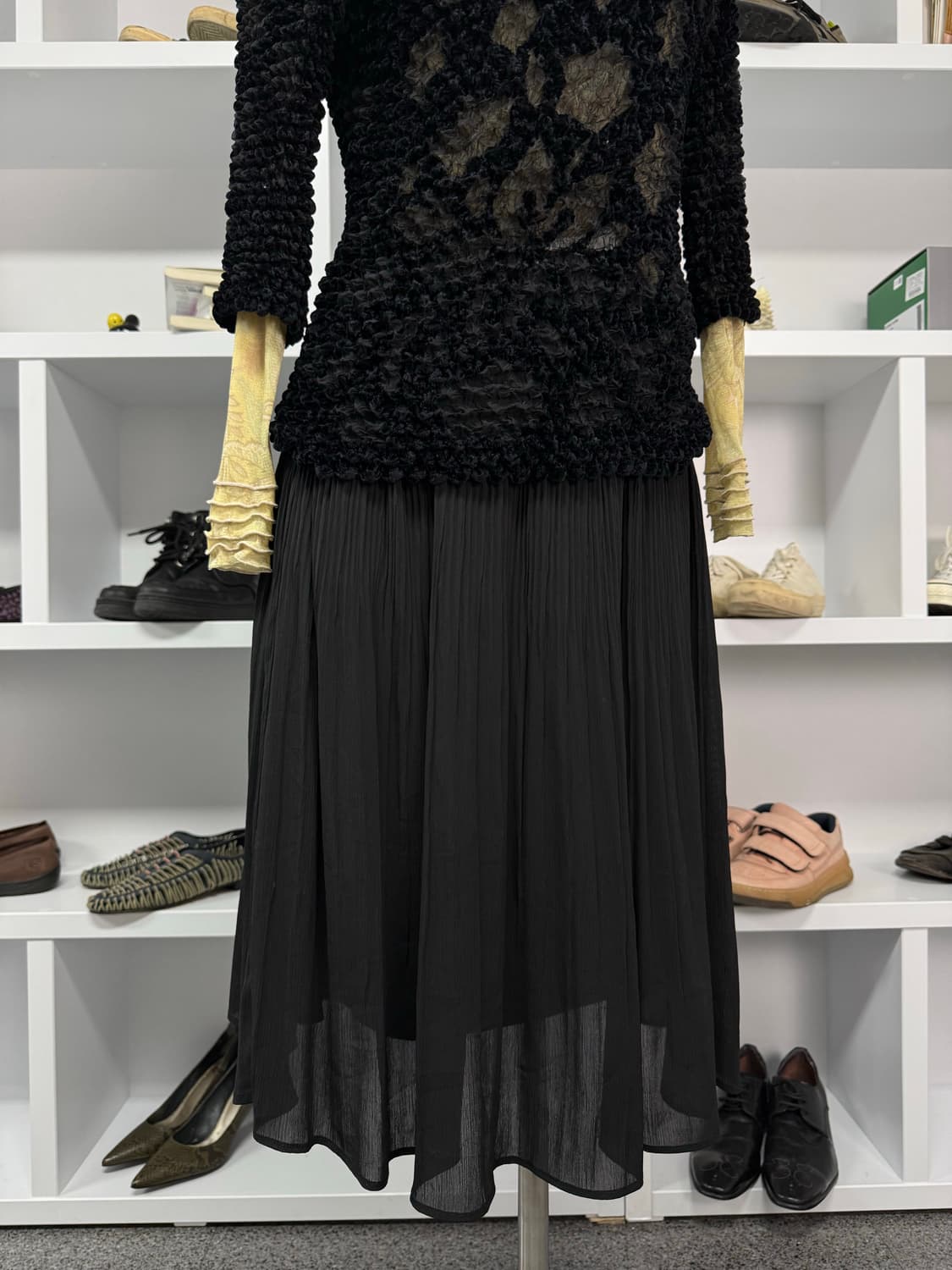 glacier 플리츠 스커트 상품이미지1