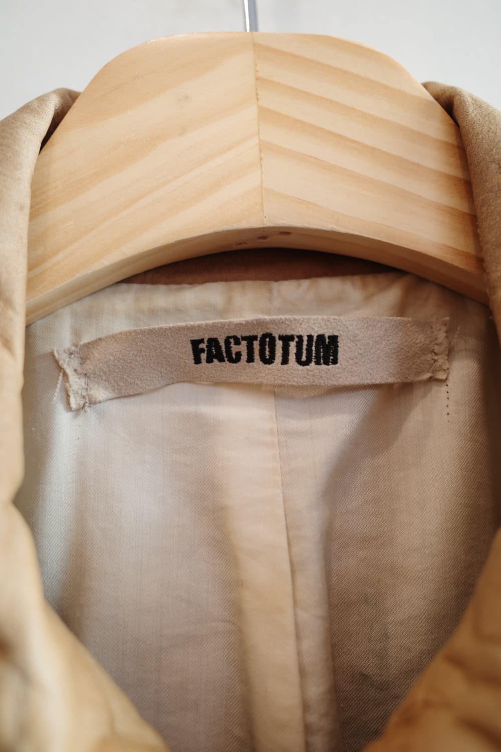 FACTOTUM 버팔로 레더 자켓 상품이미지3