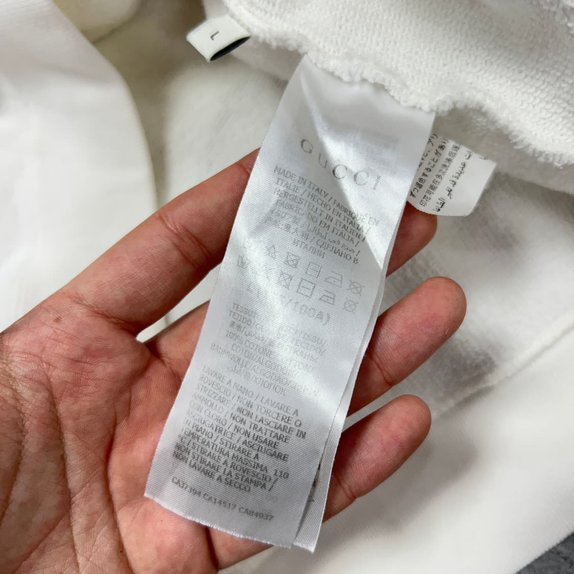 (한글택)구찌 오리지널 크루 맨투맨(L) 상품이미지4