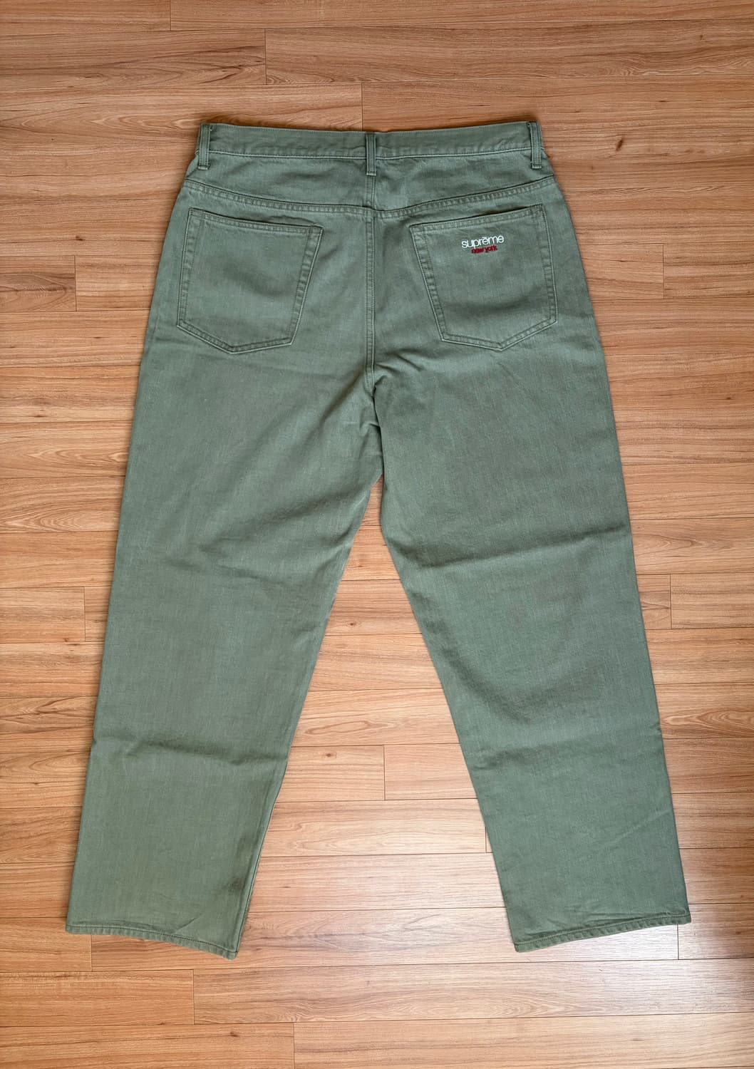 [34] 슈프림 배기 진 올리브 - 25SS 상품이미지3