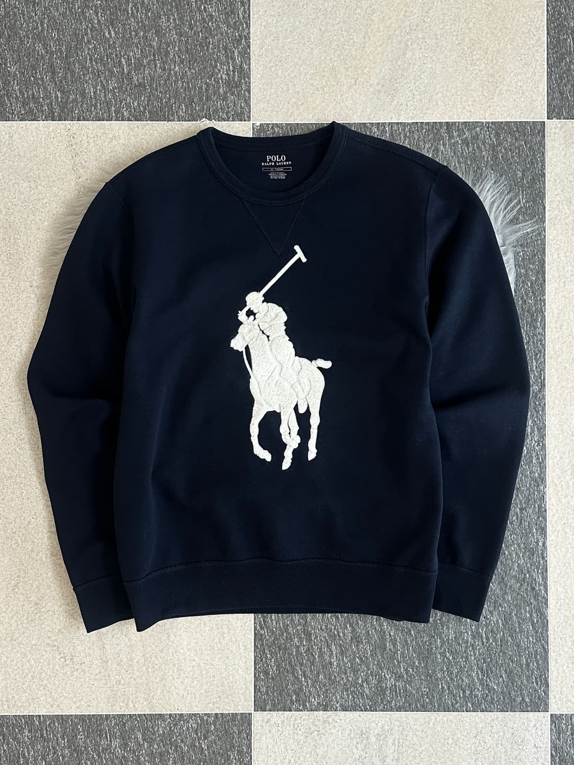 폴로 랄프로렌 빅포니 네이비 맨투맨 상품이미지5