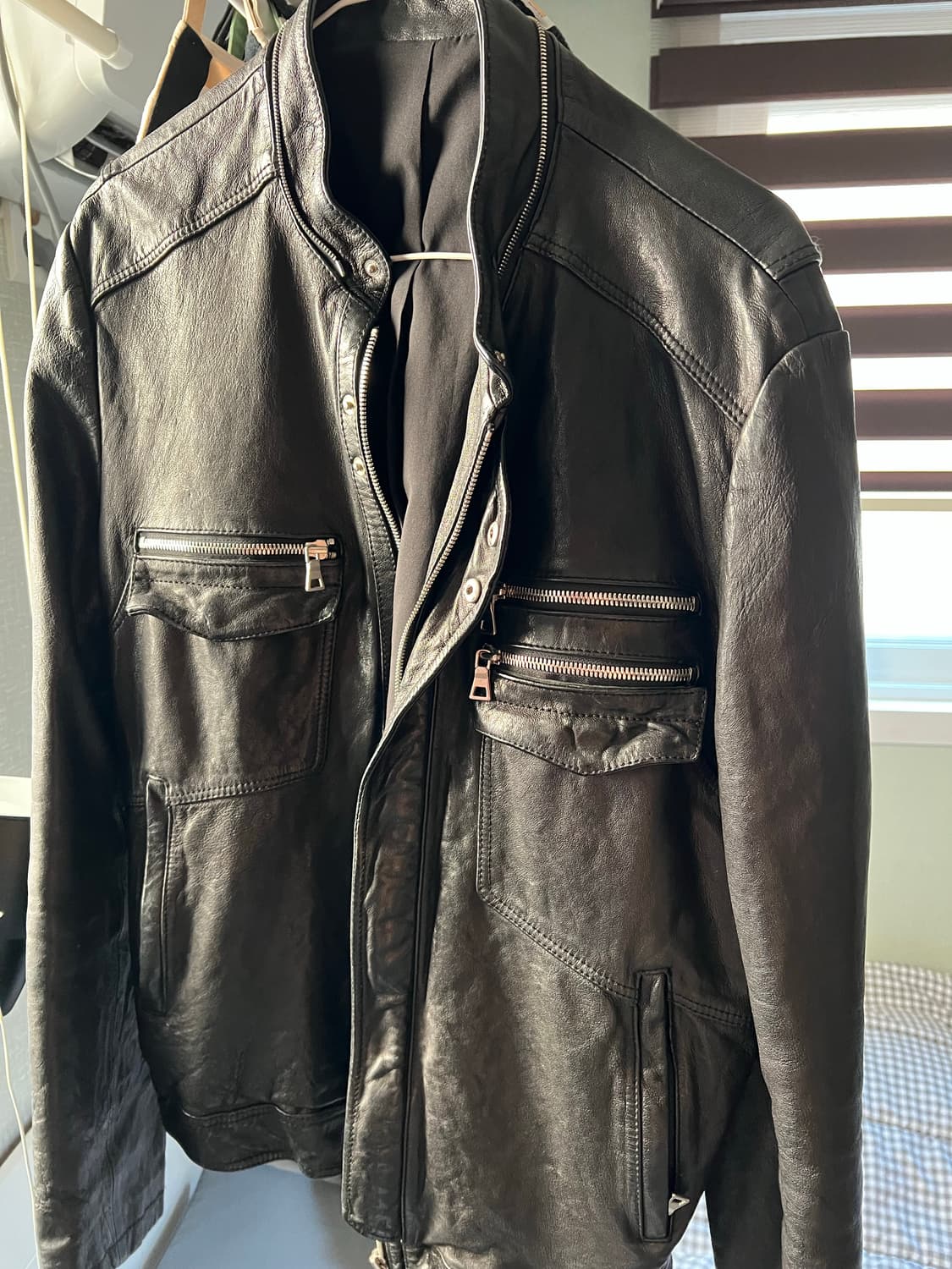 에디 슬리먼맛 레더 램스킨 자켓 상품이미지3