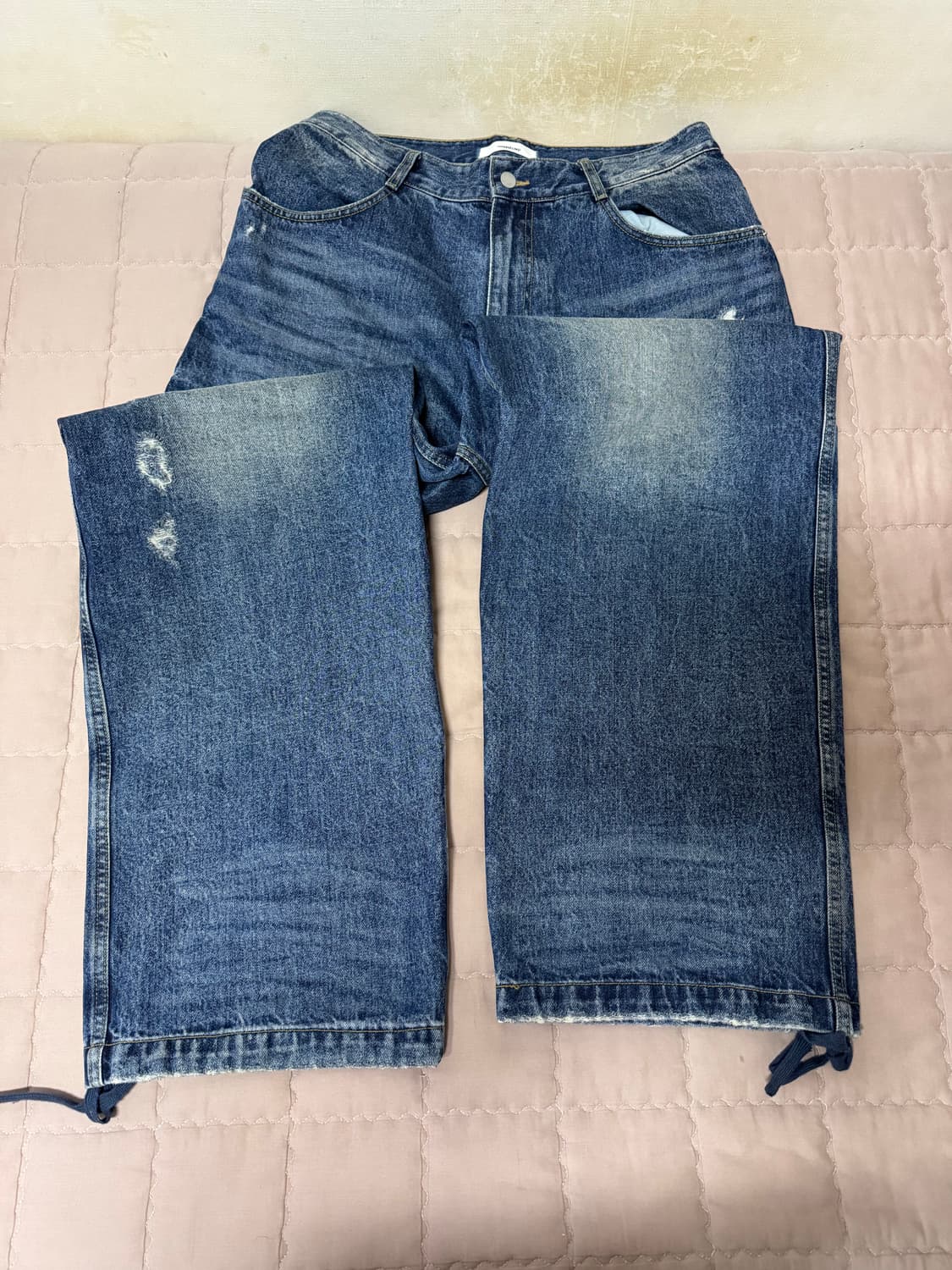 [3] 논노드 더블포켓 재패니스 데님 미드블루 상품이미지4