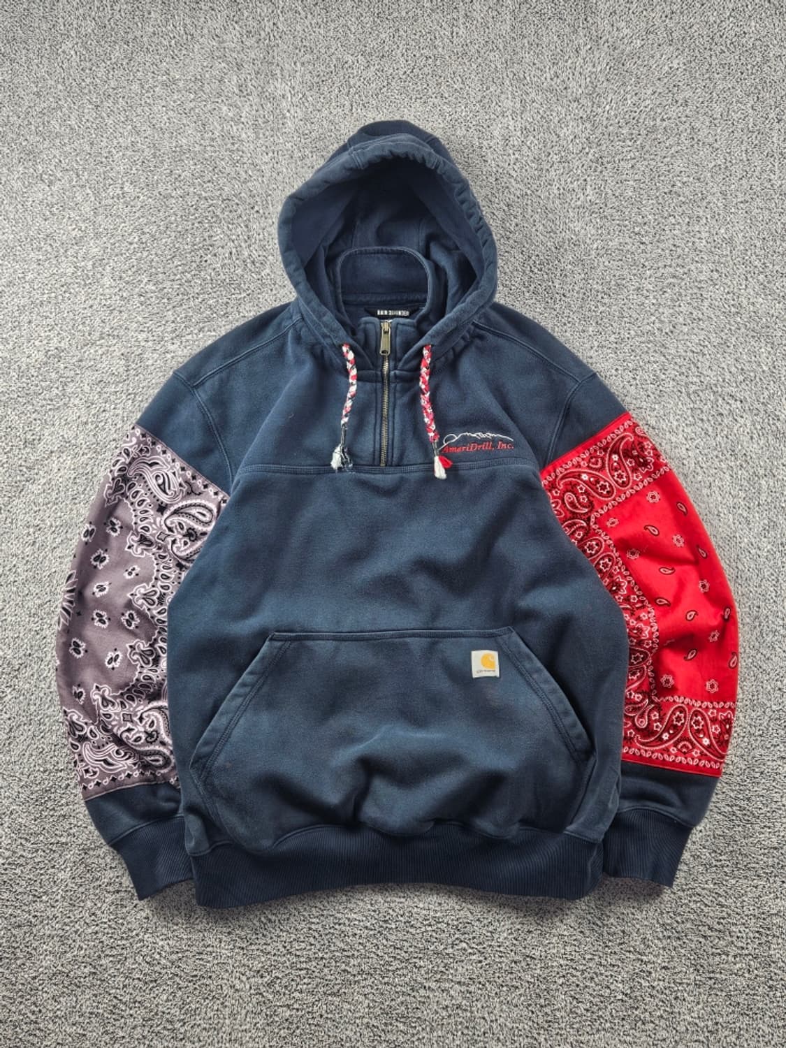 칼하트 페이즐리 반다나 커스텀 스웻 후드티셔츠 ( L ) / 11271 상품이미지1